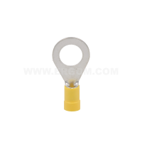 Końcówka oczkowa izolowana KOI 6/10, przekrój: 6mm2, otwór pod śrubę M10 (opak 25szt) | E09KO-02010102902 Ergom