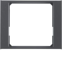 Pierścień adaptacyjny do płytki czołowej 50x50 mm, antracyt mat, lakierowany, K.1 | 11087106 Hager