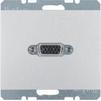 Gniazdo VGA, alu, K.5 | 3315407003 Hager
