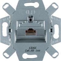 Mechanizm gniazda komputerowego UAE 1-kr (RJ45), ekranowane, kat.6a iso, One.platform | 4586 Hager