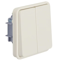Moduł łącznika świecznikowy przyc. wspólne zaciski wejściowe, IP55, biały, W.1 | 50423512 Hager
