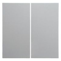 Klawisze do łącznika 2-klawiszowego, biały, połysk, B.Kwadrat | 5316238999 Hager