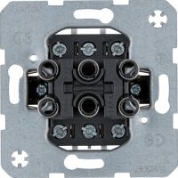 Łącznik 3-klawiszowy, 3-krotny, mechanizm, zaciski śrubowe, One.platform | 533023 Hager
