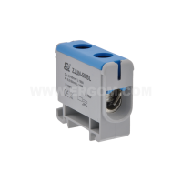 Złączka 1-torowa ZJUN-50/BL do przewodów 50mm2 niebieska | R34RR-07010002703 Ergom