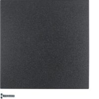 Przycisk 1-krotny do ściemniacza przyciskowego, sterownika i mechanizmów Berker, antracyt, mat | 85145185 Hager