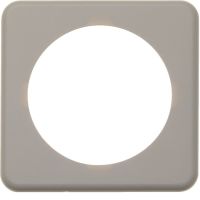 Ramka pojedyncza, biały, połysk, Integro | 9182709 Hager