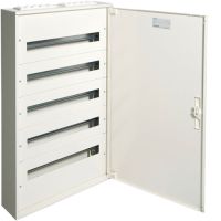 Rozdzielnica modułowa natynkowa 5x24 IP35, z zaciskami PE/N, FW2 | FW524WT Hager