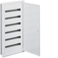 Rozdzielnica modułowa podtynkowa 6x24 IP36, z zaciskami PE/N, FW2 | FW624FT Hager
