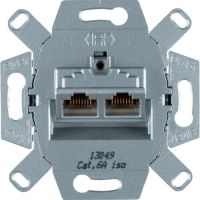 Gniazdo teleinformatyczne 2x8pin FTP Kat.6a, Tehalit.WA | G3140 Hager