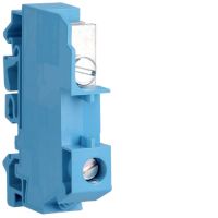 Zacisk szeregowy neutralny 16mm2 dla szyn zbiorczych 10x3mm | KXA16ND Hager