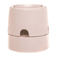 Oprawka instalacyjna porcelanowa prosta 53-5 E27 250V 4A IP20 | LBCE27OPIPM Hager