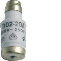 Wkładka topikowa D02 gG 20A 400VAC | LE1820 Hager