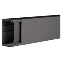 Kanał elektroinstalacyjny PVC 60x110mm, czarny, Tehalit.LF | LF6011009011 Hager
