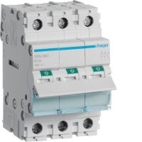 Modułowy rozłącznik izolacyjny 3P 80A 400VAC | SBN380 Hager