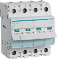 Modułowy rozłącznik izolacyjny 4P 80A 400VAC | SBN480 Hager
