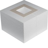System szalunkowy element VQ08 294x294mm wys. 200mm, styropian, tehalit.UK | SEVQ08200 Hager