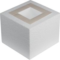 System szalunkowy - element VQ12 244x244mm wys. 200mm styropian, Tehalit.UK | SEVQ12200 Hager