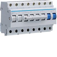 Modułowy przełącznik zasilania 3P+N I-0-II 63A 400VAC | SF463 Hager