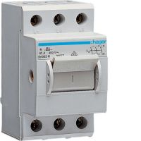 Modułowy rozłącznik izolacyjny w obudowie kompaktowej 3P 63A 400VAC | SH363N Hager