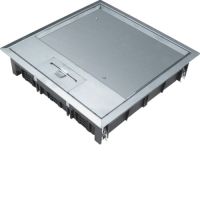 Pokrywa uchylna VEQ06 200x200 wykładzina 12mm stal nierdzewna, Tehalit.VE-EE | VEQ0612E Hager