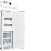 Rozdzielnica hybrydowa p/t, 24M, 2x płyta mont., 1x gniazdo 230V, Volta.hybrid | VU602PLH Hager