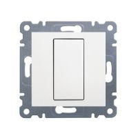Płytka zaślepiająca, biały, Lumina | WL7010 Hager