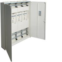 Rozdzielnica wielolicznikowa naścienna 1250x1050mm zamek cylindryczny, Univers Z | ZP443W81A Hager