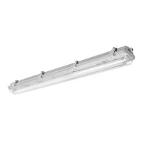 Oprawa hermetyczna HELIOS-258, T8, G13, IP65, EVG, ABS/PC, szara $ | OS-HEL258-30 GTV