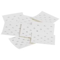 Arkusze etykiet z piktogramami do identyfikacji łączników i elementów osprzętu białe, Celiane | 067698 Legrand