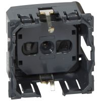 Gniazdo wtyczkowe z/u Schuko 16A, zaciski spreżynowe mechanizm, Celiane | 067153 Legrand