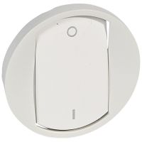 Klawisz łącznika dwubiegunowego, biały, Celiane | 068021 Legrand