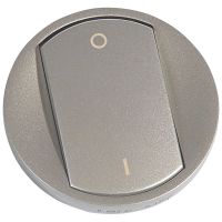 Klawisz łącznika dwubiegunowego, tytanowy, Celiane | 068321 Legrand