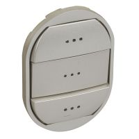 Klawisz potrójny, podświetlany, tytanowy, Celiane | 068325 Legrand