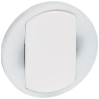 Klawisz pojedynczy do łączników z pierścieniem podświetlanym biały, Celiane | 065004 Legrand