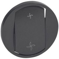 Klawisz do łączników wentylacji grafitowy, Celiane | 067961 Legrand