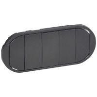 Klawisz pięciokrotny, grafit, Celiane | 067905 Legrand