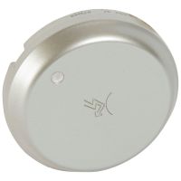 Plakietka do ochronnika przepięć, tytanowa, Celiane | 068447 Legrand