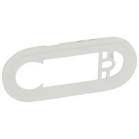 Plakietka termostatu programowalnego / tunera RDS z wyświetlaczem, biała, Celiane | 068242 Legrand