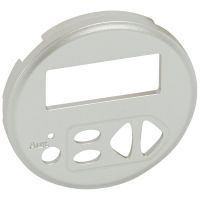 Plakietka lokalnego panelu kontrolnego z LCD, tytanowa, Celiane | 068523 Legrand