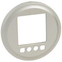 Plakietka łącznika programowalnego, tytanowa, Celiane | 068338 Legrand