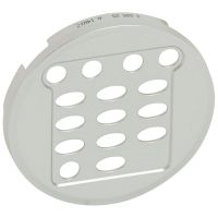 Plakietka lokalnego tunera FM z interkomem, tytanowa, Celiane | 068525 Legrand