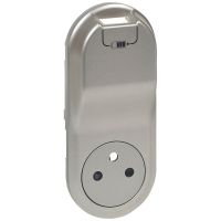 Plakietka gniazda pojedynczego z/u z ładowarką 2xUSB, tytan, Celiane | 068416 Legrand