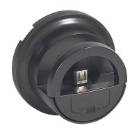 Plakietka do gniazd zasilających 2 x USB 230 V/ 5 V- grafitowa, Celiane | 067910 Legrand