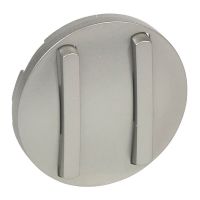 Klawisz podwójny slim tytanowy, Celiane | 065102 Legrand