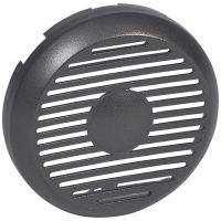 Plakietka do zasilaczy tunera FM z wbudowanym głośnikiem grafitowa, Celiane | 067879 Legrand