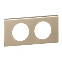 Ramka podwójna Materials nikiel aksamitny, Celiane | 069112 Legrand