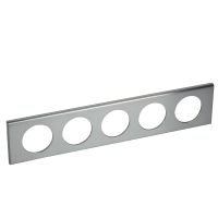 Ramka pięciokrotna Materials stal szlachetna, Celiane | 069110 Legrand