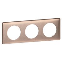 Ramka potrójna Anodised mika, Celiane | 068993 Legrand