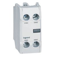 Styki pomocnicze frontowe do styczników CTX3 3P (9-150A), 4P (40-135A) 1NO+1NC | 416850 Legrand