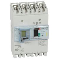 Wyłącznik mocy DPX3 160 4P 100A 16kA z zabezpieczeniem różnicowo-prądowym | 420035 Legrand
